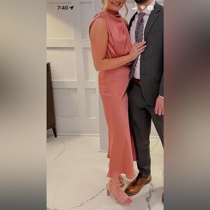 Billy J- Baked Rose Esther Maxi Dress